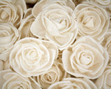 3" Bird Rose - 50 Pack - Sola Wood Flowers