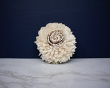 3" Coco Zinnia (10 pack) - Sola Wood Flowers