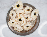 4" Beckie w/ Yellow Tips (10 Pack) - Sola Wood Flowers