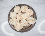 4" Bird Rose (10 Pack) - Sola Wood Flowers
