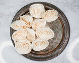 4" Rose (10 Pack) - Sola Wood Flowers