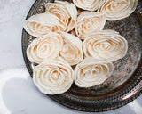 4" Rose (10 Pack) - Sola Wood Flowers