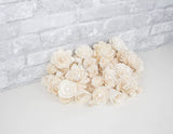 50 Random Assortment - No Skin - Sola Wood Flowers