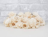 50 Random Assortment - No Skin - Sola Wood Flowers