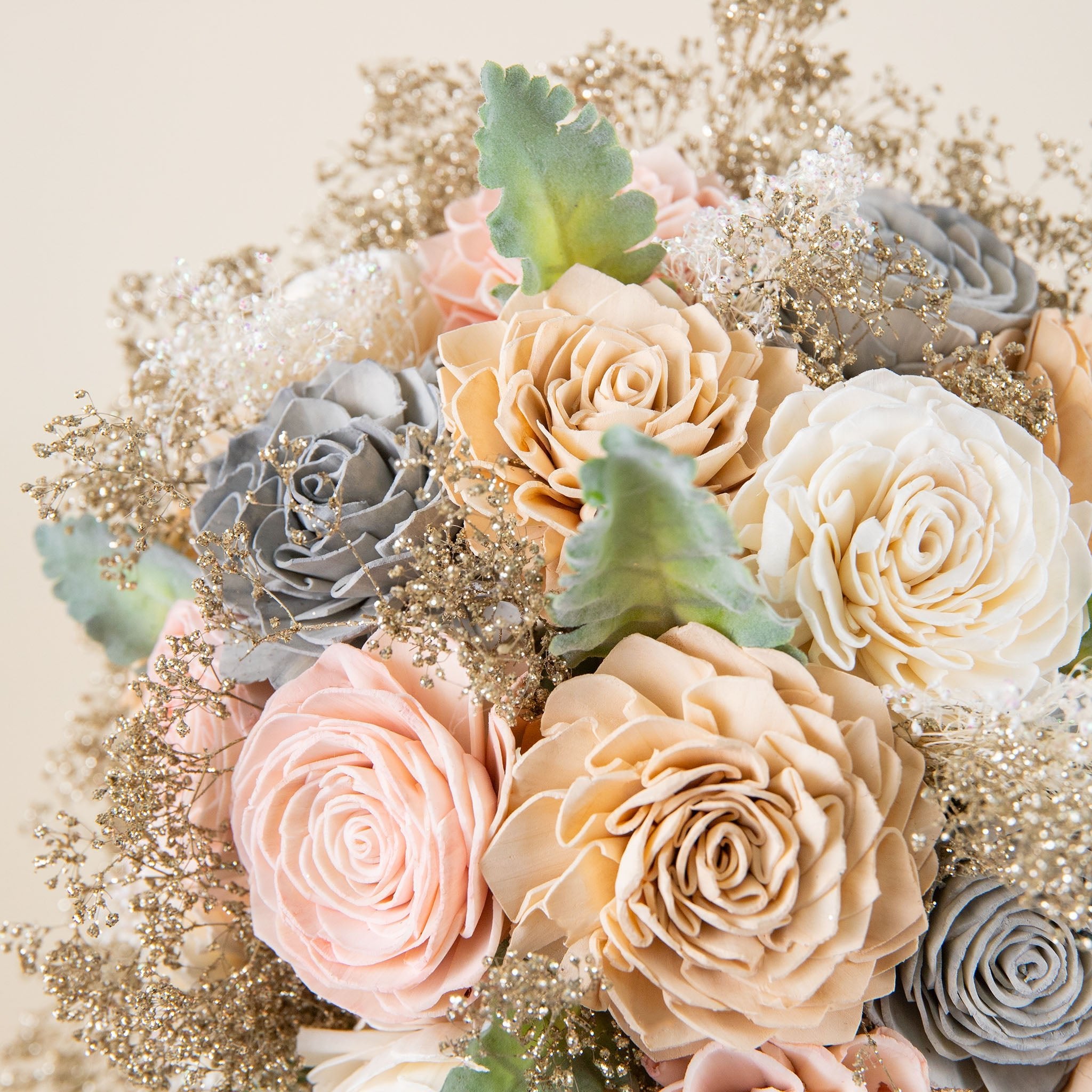 All That Glam Cascade Bouquet – Sola Wood Flowers