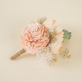 All That Glam Groom's Boutonniere