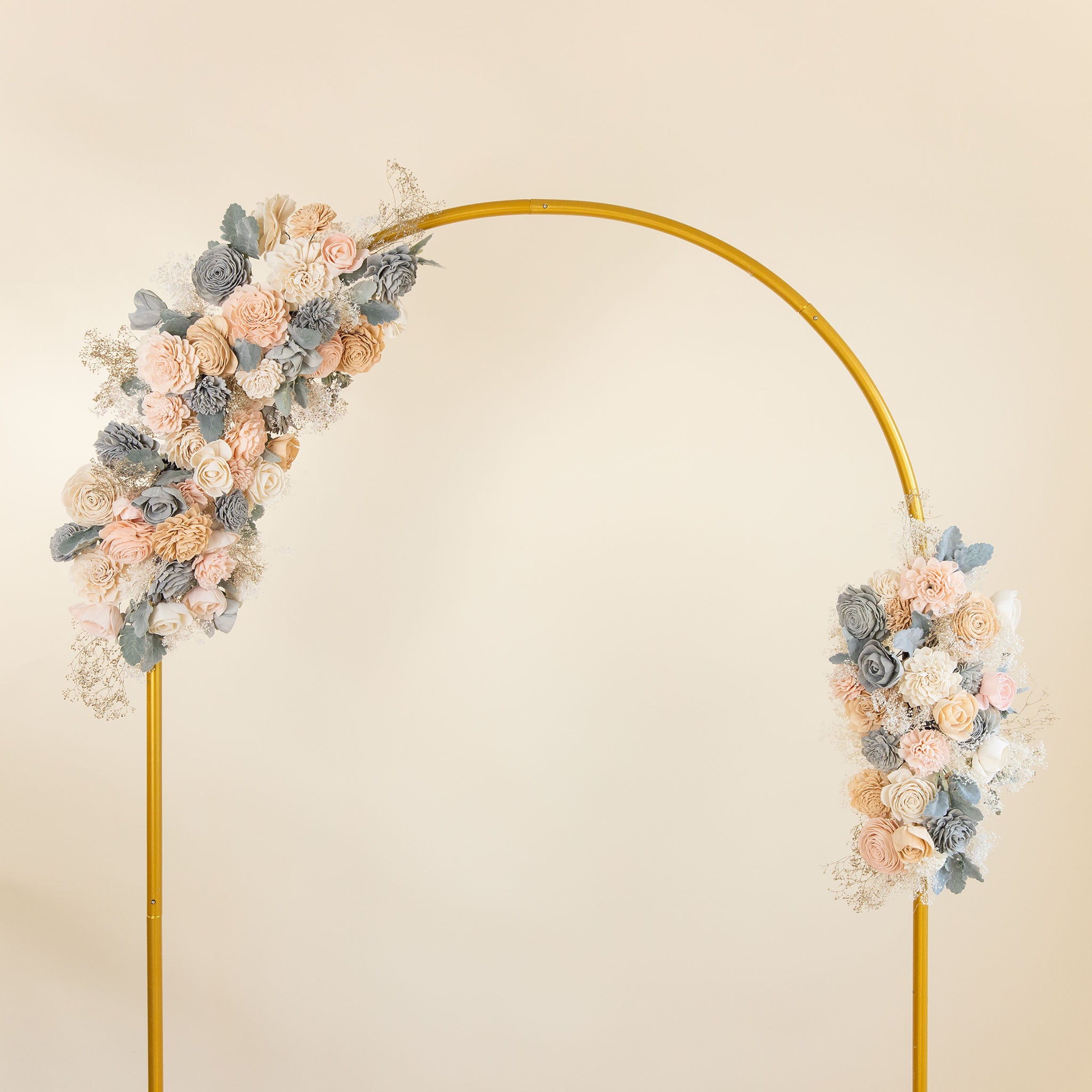 All That Glam Wedding Arch Decor – Sola Wood Flowers