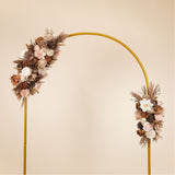 Luxe Amber Wedding Arch Decor