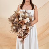 Luxe Amber Cascade Bouquet