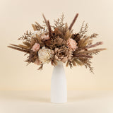 Luxe Amber Vase Centerpiece