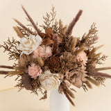 Luxe Amber Vase Centerpiece
