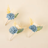 Coastal Breeze Boutonniere (Set of 3)