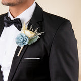 Coastal Breeze Boutonniere (Set of 3)