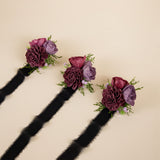 Dark & Moody Corsage (Set of 3)