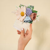 Luxe Daisy Groom's Pocket Boutonniere