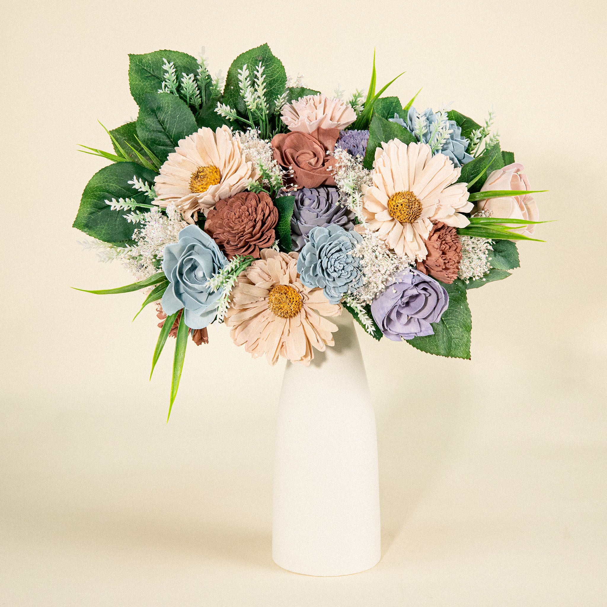 Luxe Daisy Vase Centerpiece – Sola Wood Flowers