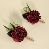 Gardenia Father's Boutonniere (Set of 2)