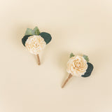 Loretta Father's Boutonniere (Set of 2)