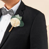 Loretta Father's Boutonniere (Set of 2)