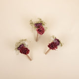 Love Story Boutonniere (Set Of 3)
