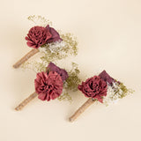 Love Story Boutonniere (Set Of 3)