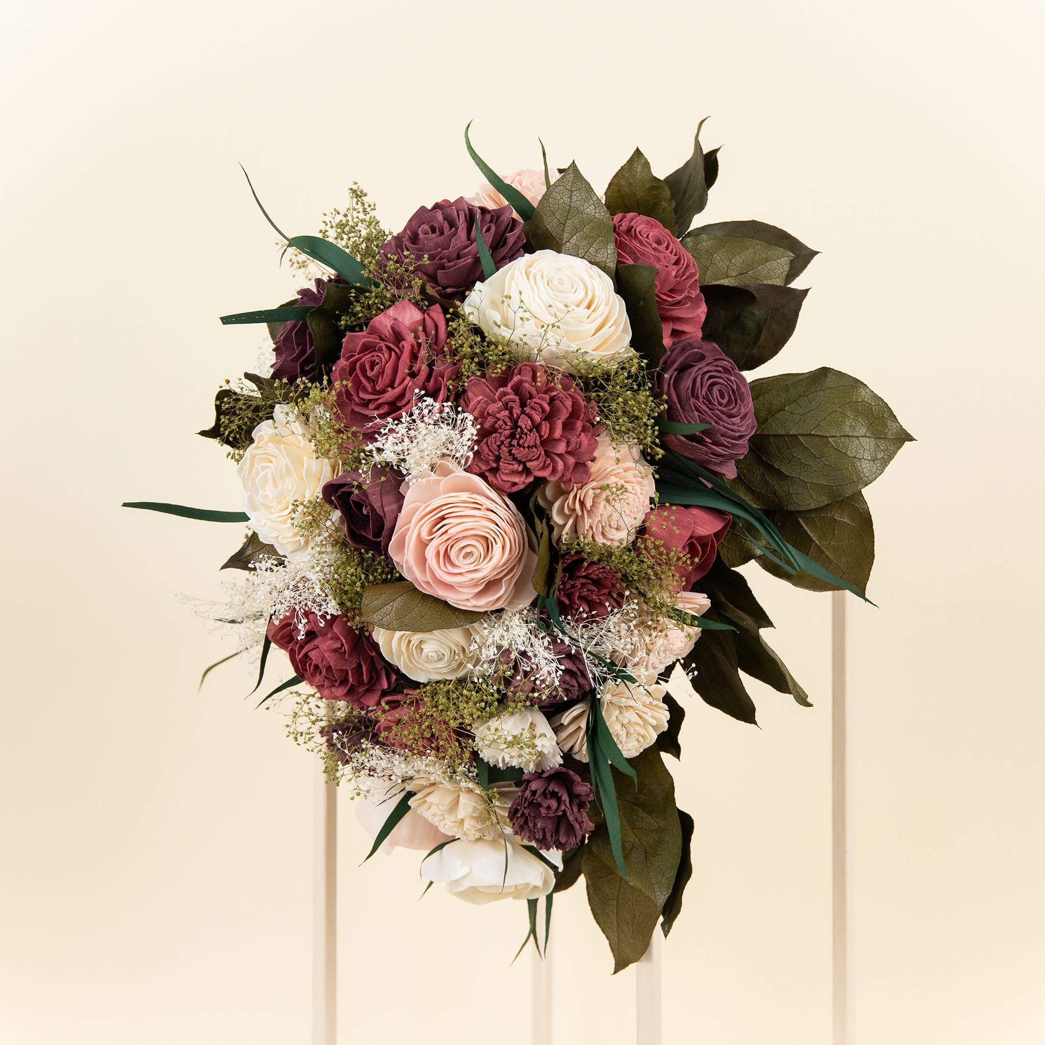 Love Story Cascade Bouquet – Sola Wood Flowers