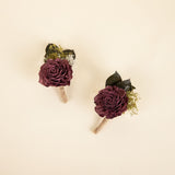 Love Story Father's Boutonniere (Set of 2)