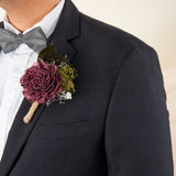 Love Story Father's Boutonniere (Set of 2)