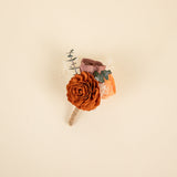 Luminous Groom's Boutonniere