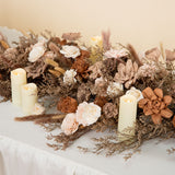 Luxe Amber Cascading Garland Centerpiece
