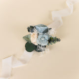 Luxe Ivory Simple Corsage