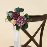 Luxe Lavender Chiffon Chair Decoration