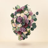 Luxe Lavender Cascade Bouquet