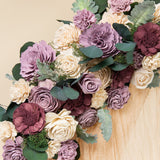 Luxe Lavender Wedding Arch Decor