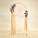 Luxe Lavender Wedding Arch Decor