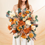 Luxe Terracotta Bridal Bouquet