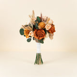 Luxe Terracotta Bridesmaid Bouquet