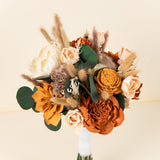 Luxe Terracotta Bridesmaid Bouquet