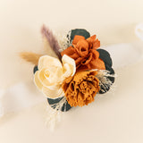 Luxe Terracotta Simple Corsage