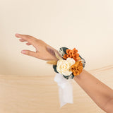 Luxe Terracotta Simple Corsage