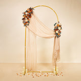 Luxe Terracotta Wedding Arch Decor