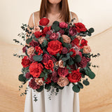 Luxe Velvet Bridal Bouquet