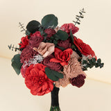 Luxe Velvet Bridesmaid Bouquet
