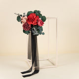Luxe Velvet Chiffon Chair Decoration