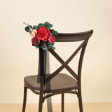 Luxe Velvet Chiffon Chair Decoration