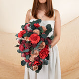 Luxe Velvet Cascade Bouquet