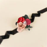 Luxe Velvet Simple Corsage