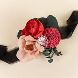 Luxe Velvet Simple Corsage