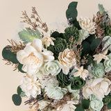 Luxe Green Bridal Bouquet