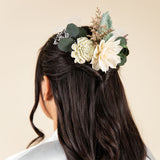 Luxe Green Hairpiece